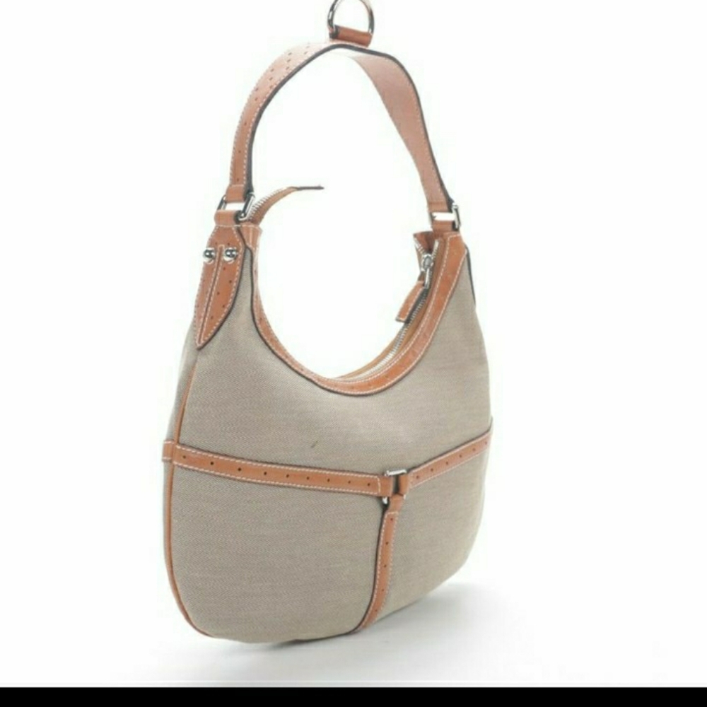 GUCCI Reins Canvas & Leather Hobo Bag - Picture 4 of 12